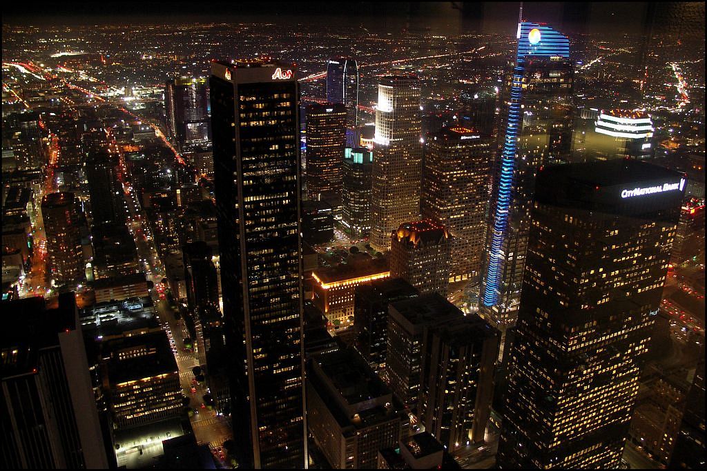 los angeles nightscape